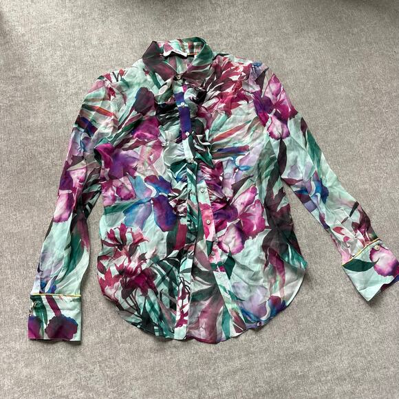 Robert Graham Tops - Robert Graham Silk Blend Blouse